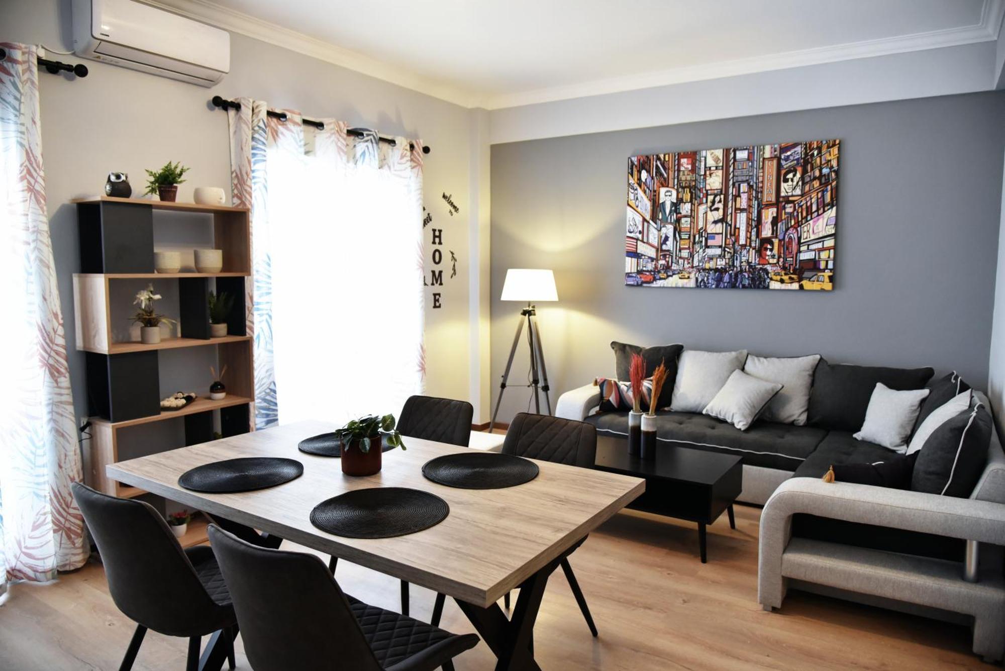 Kipseli New Modern & Cozy 65Tv Netflix Lejlighed Athen Eksteriør billede